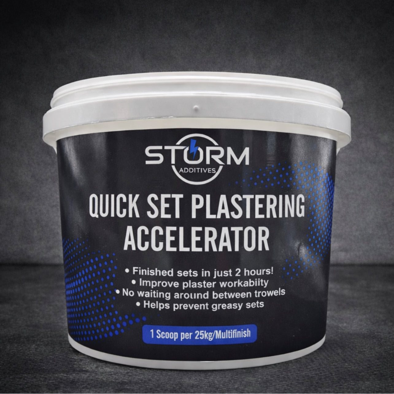 Quick Set Plaster Accelerator - Buckets & Scoops