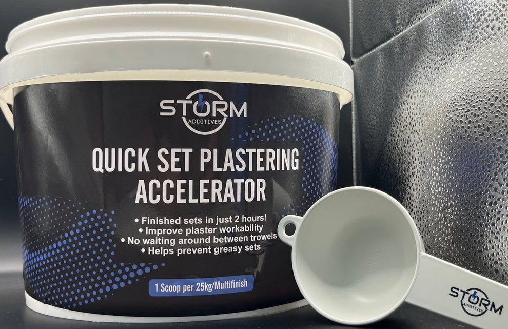 Quick Set Plaster Accelerator - Buckets & Scoops – Storm Additives