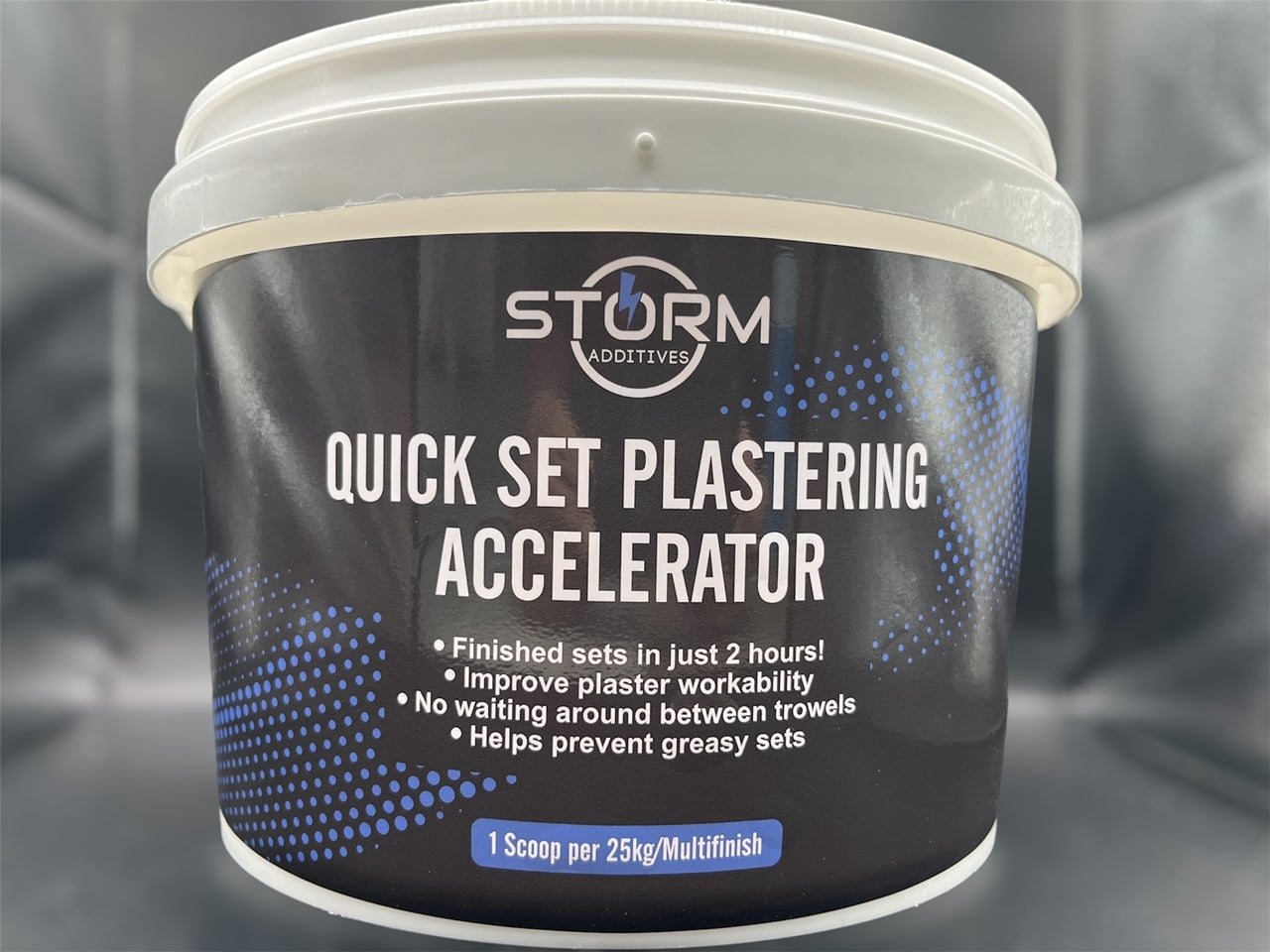 Quick Set Plaster Accelerator - Buckets & Scoops – Storm Additives